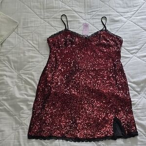 Sequin Red Nightdress